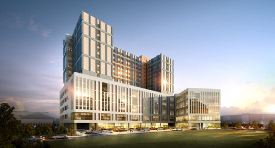 사진= 안산 KDT지식산업센터융복합시설. 조감도